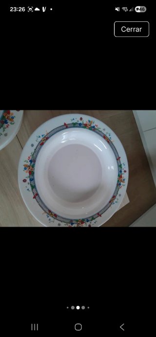 Vajilla Arcopal Flores