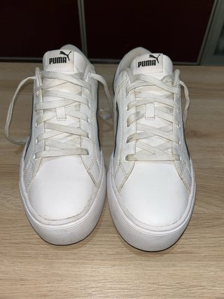 Zapatillas Puma Blancas Plataforma