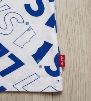 Camiseta Levi's Blanca Estampada