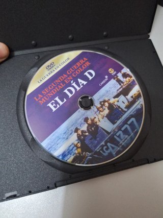 DVD La Segunda Guerra Mundial en Color: El Día D