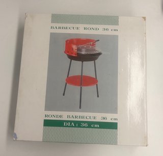 Barbacoa Redonda Portátil 36 cm