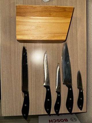 Juego de cuchillos de cocina