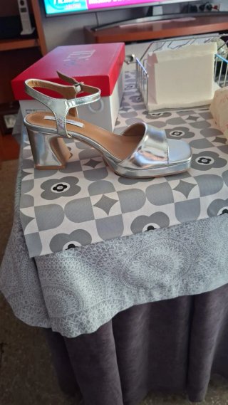 Zapatos de fiesta Jon Girl Plata Talla 36
