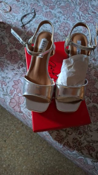 Zapatos de fiesta Jon Girl Plata Talla 36