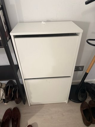 Mueble Zapatero Blanco 2 Puertas