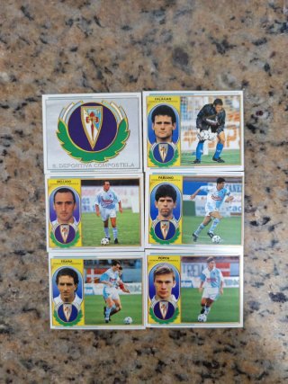 Cromos Fútbol S. Deportiva Compostela