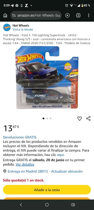 Hot Wheels Ford F-150 Lightning SuperTruck 2026