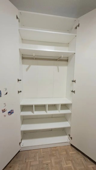 Armario blanco 2 puertas