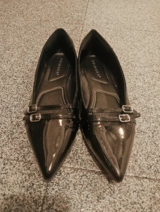 Zapatos planos negros Primark