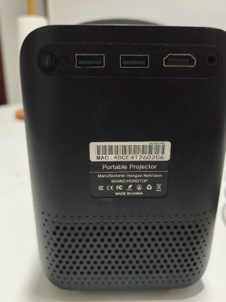 Proyector InnooTech Negro y Naranja