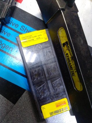 Porta torno Kennametal DCLNR-2525M12-KC04