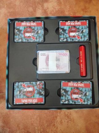 Juego de mesa Lo sabe, no lo sabe