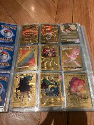 Cartas Pokémon Doradas V VMAX