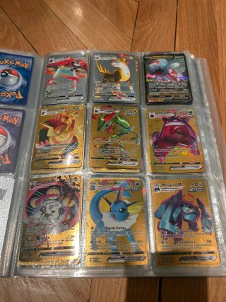 Cartas Pokémon Doradas V VMAX