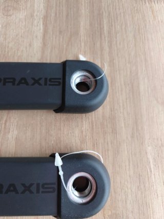 NUEVO Bielas Praxis Carbón 160mm ISIS