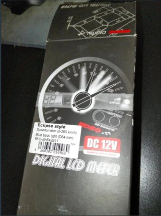 Velocímetro KOSO Eclipse 0-260 km/h