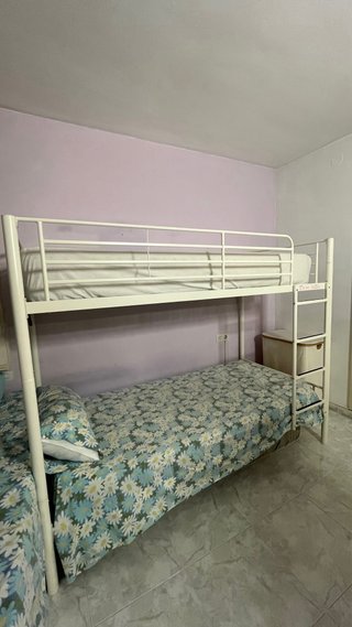 Cama litera 90x190 + 2 colchones