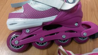 Patines en línea para niños morados