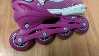 Patines en línea para niños morados