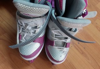 Patines en línea para niños morados