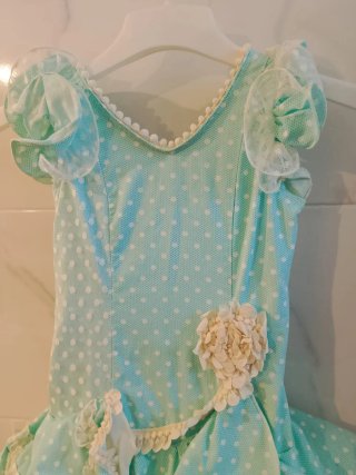 Traje de flamenca niña lunares