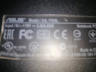Portátil Asus Negro