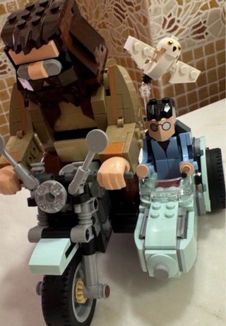 Lego Harry Potter Hagrid Moto Sidecar