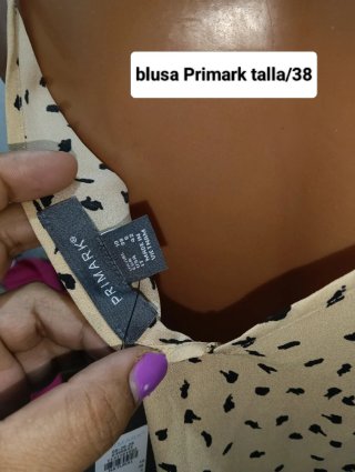 Blusa tirantes Primark talla 38