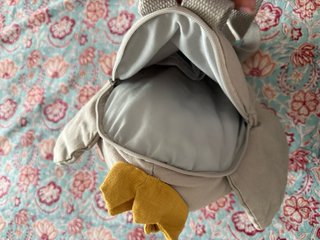 Mochila Elefante Babar de Zara Home.
