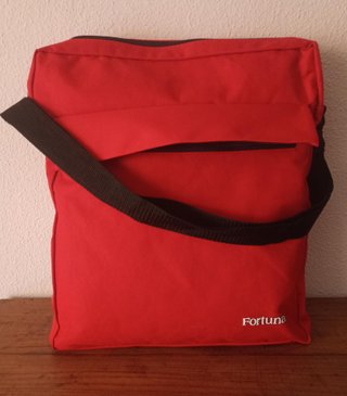 Bolso bandolera rojo Fortuna