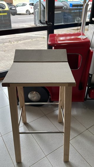 Taburetes Andreu World Beige/Gris