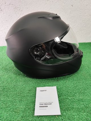 Casco Moto Integral Favoto Negro talla L