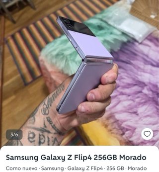 Samsung Z Flip4 Morado + Reloj Galaxy Watch 5,