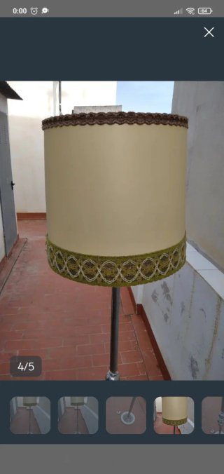 Lámpara de pie vintage