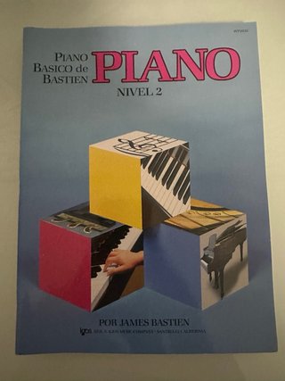 Lote 5 Libros Piano Básico de Bastien