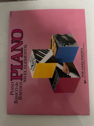 Lote 5 Libros Piano Básico de Bastien