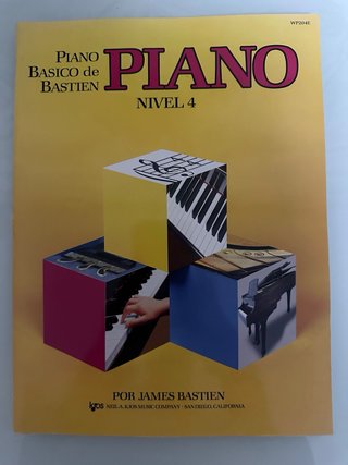 Lote 5 Libros Piano Básico de Bastien
