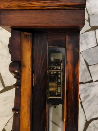 Orologio a pendolo vintage funzionante
