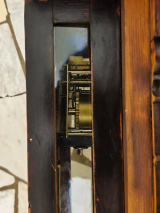 Orologio a pendolo vintage funzionante