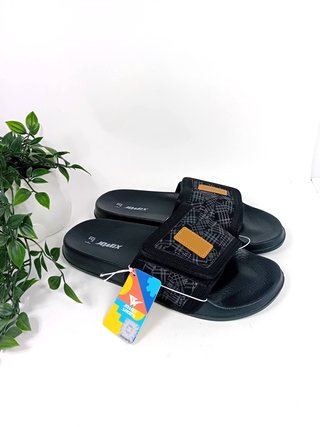 Ciabatte Jomix Uomo a Strappo Nero Grigio Tg.41-46