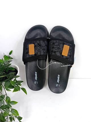Ciabatte Jomix Uomo a Strappo Nero Grigio Tg.41-46
