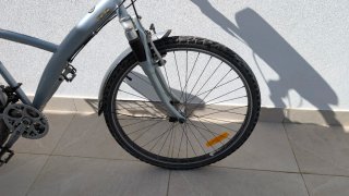 Bicicleta BTWIN gris