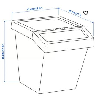 Cubo / Caja Almacenaje Ikea