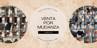 Venta de ropa por mudanza! Toda la ropa €5!