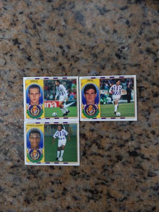 Cromos de fútbol Real Valladolid