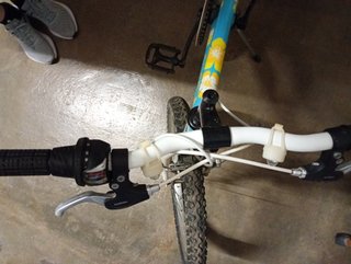 Bicicleta infantil azul