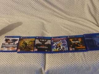 PS4 Juegos: Overwatch, Mortal Kombat, Call of duty
