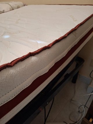 Cama articulada eléctrica Tencel. 2 unidades.