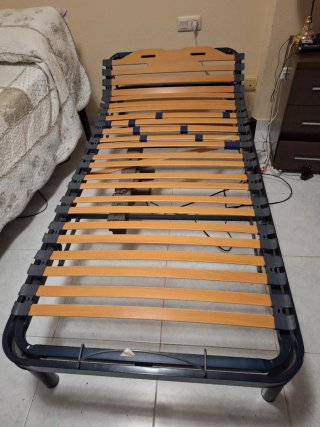 Cama articulada eléctrica Tencel. 2 unidades.