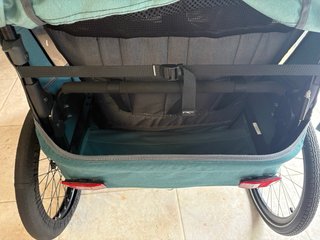 Remolque bici Qeridoo SPORTREX 2 Doble dos niños